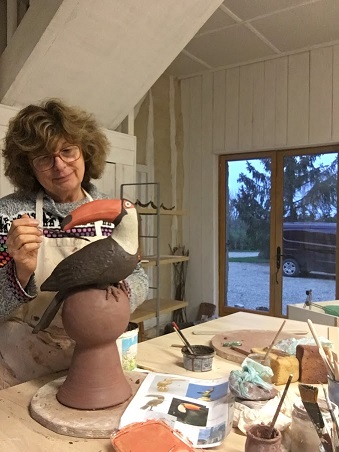 épi de faîtage le Toucan commande personnalisée